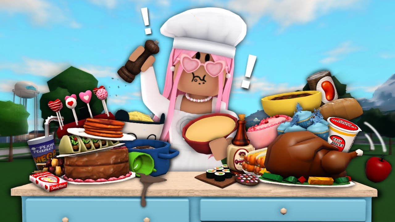 I COOKED EVERY SINGLE FOOD IN BLOXBURG...