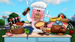 I COOKED EVERY SINGLE FOOD IN BLOXBURG...
