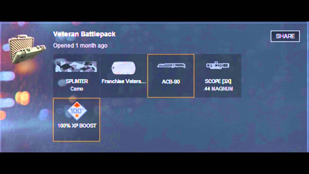 BF4 Veteran Battle Pack Coming In March