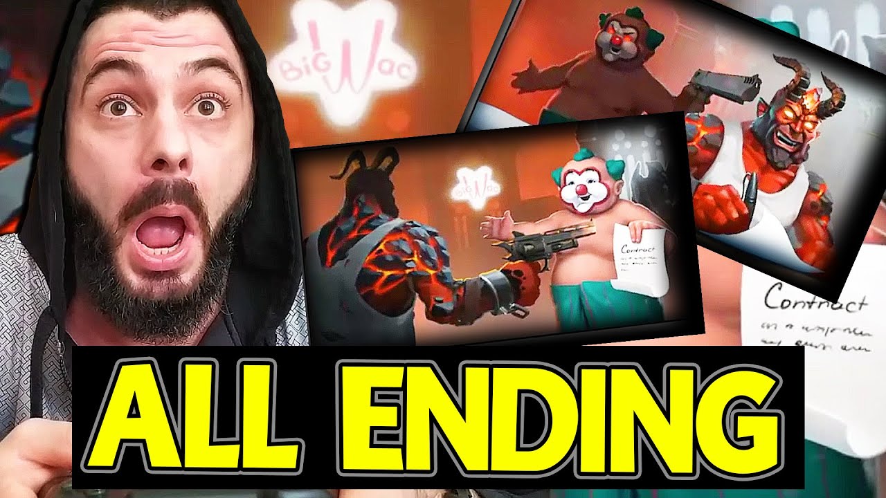 Big Drunk Satanic Massacre - ALL ENDINGS & FINAL BOSS (What Ended the Plot of the Game)