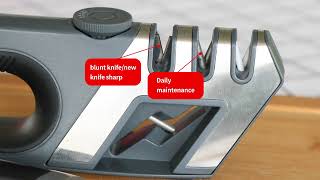 Why Adjustable-Angle Sharpening Matters | ND 076 Knife Sharpener#knifesharpener #kitchen
