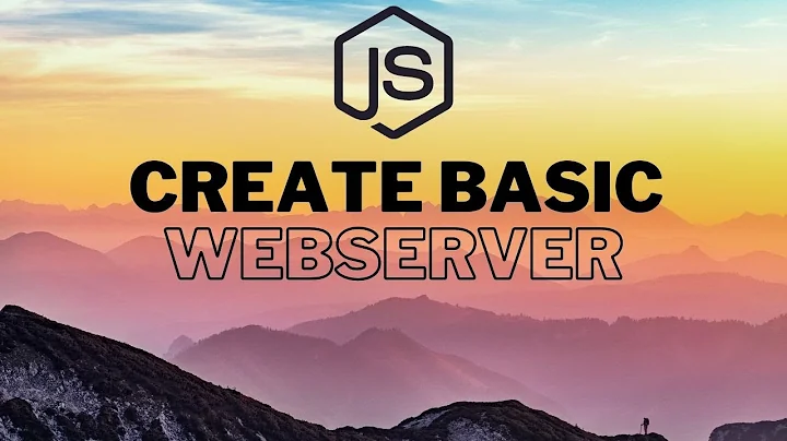 Create a Web Server in NodeJS (Without express)
