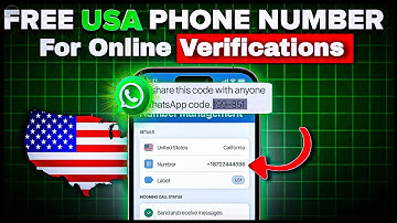 How to Get FREE USA Virtual Number for Verification Codes 2025
