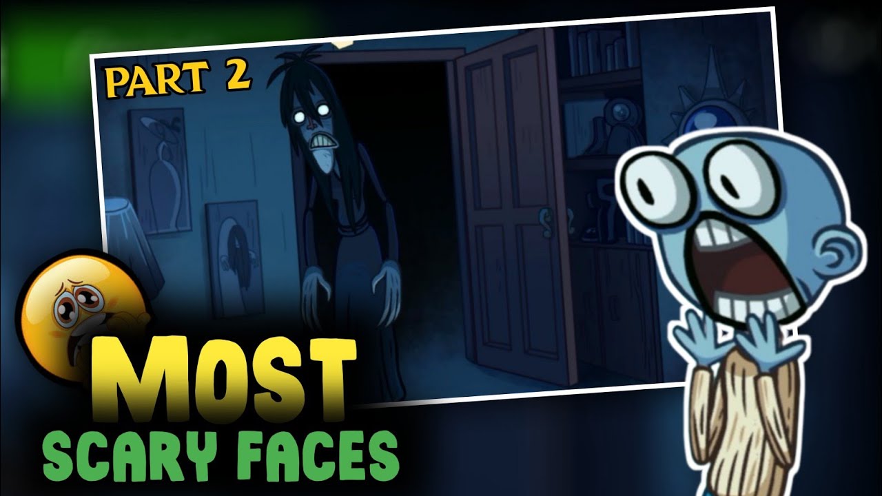 SCARY FACES PART 2 II FACE TROLLING GAME II HORROR GAME II PENZO GAMING ...