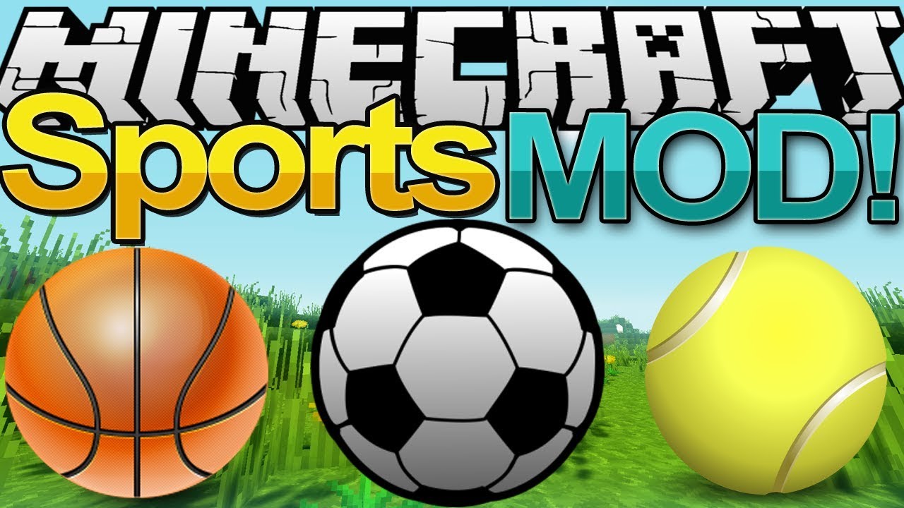 Моды Minecraft:Sports Mod! - YouTube