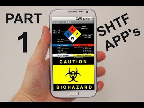 SHTF/ Survival/ Prepper Android Apps (Part 1) - 동영상