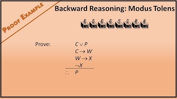 Boolean Proof Example 4: Backward Reasoning Using Modus Tollens