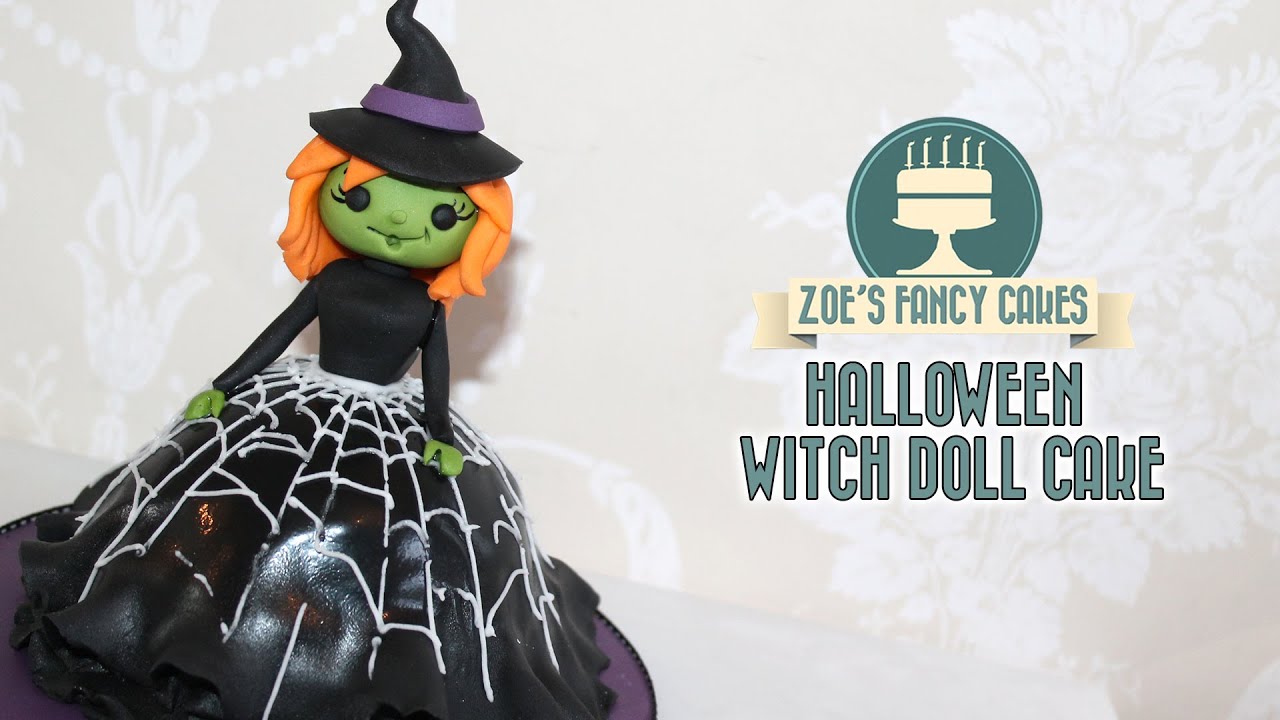 Witch doll cake