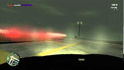 GTA 4 - Mega Ramp in a car