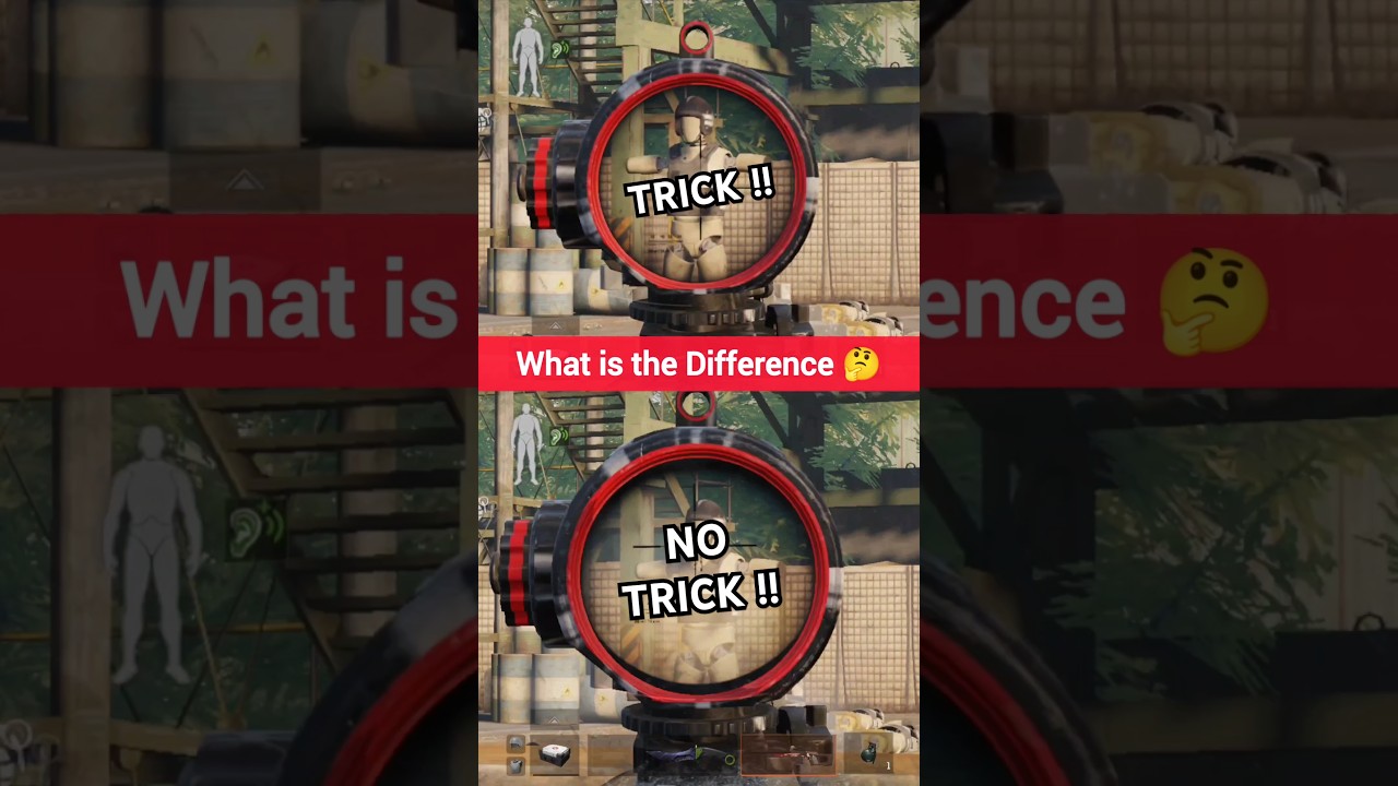 Quick Sniping Trick 🔥 