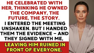 He Hosted a Secret Dinner for His Mistress — Then Froze When I Walked In With Their Investors…