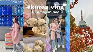 KOREA VLOG 2023 EP 1 | First day in Seoul (Airport, Namsan Tower, Myeongdong)