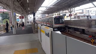 東急5080系5183F 各停日吉行き 武蔵小杉駅到着