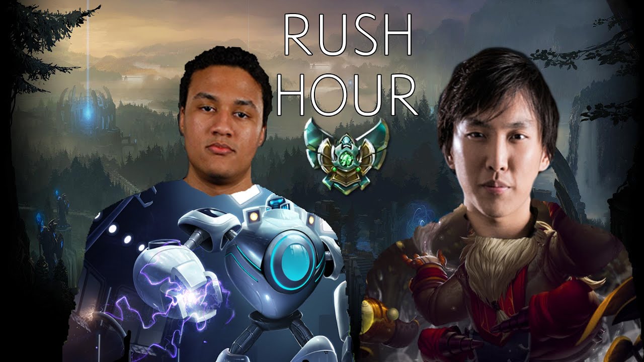 Rush hour in Platinium Elo. Funny moments