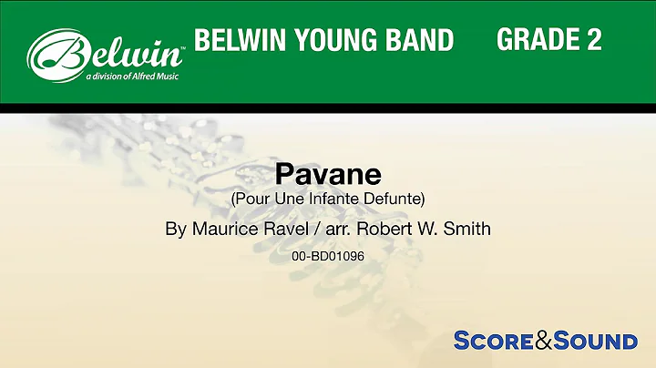 Pavane, arr. Robert W. Smith  Score & Sound
