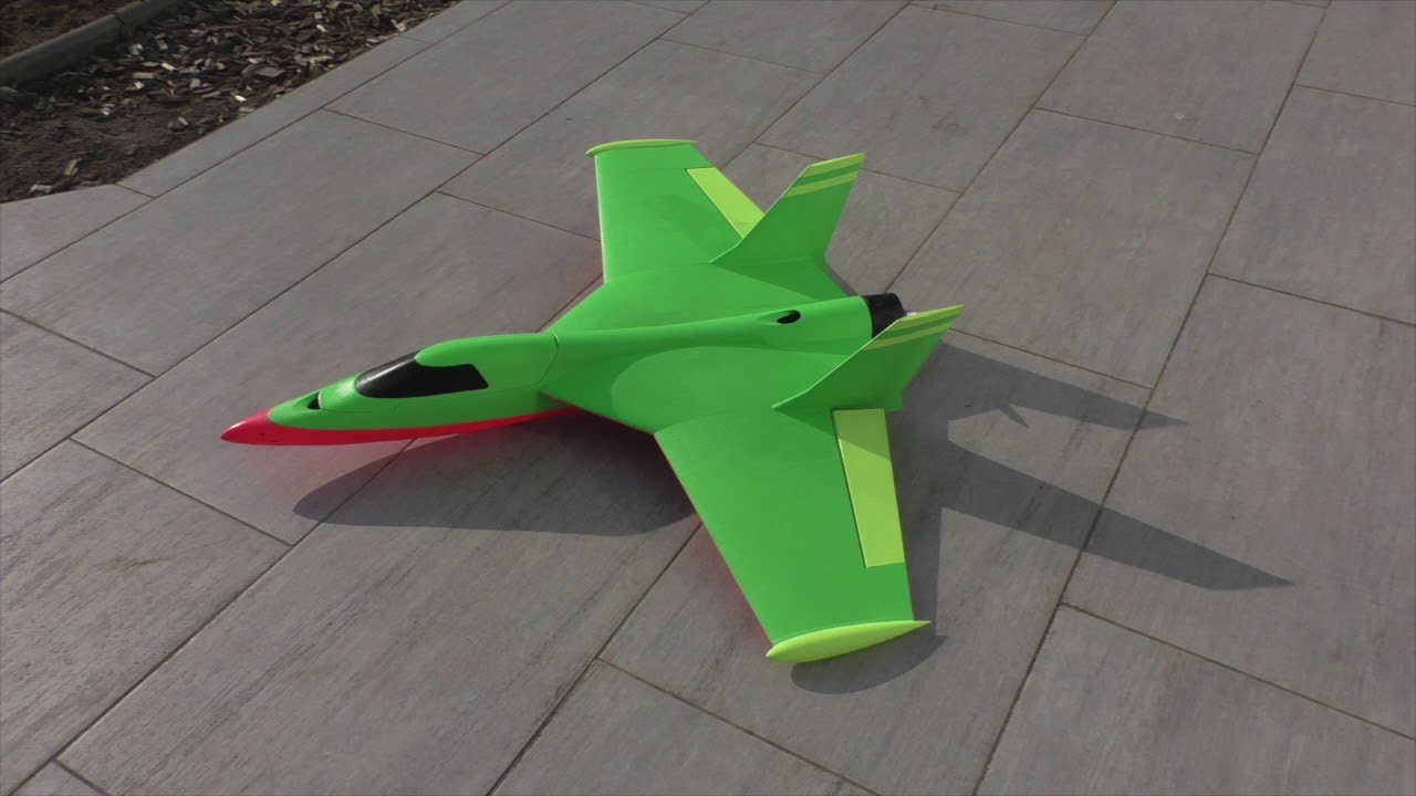RazorBlade 3d printed rc speed plane HD YouTube