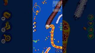 Wormszone Io snake game slither snake game #wormszone #shortsfeed #slithersnake #snakegame #shorts