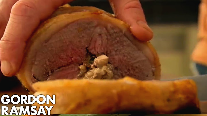 Stuffed Lamb With Spinach & Pine Nuts | Gordon Ramsay