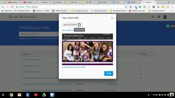 Create a QR Code and Shorten a URL