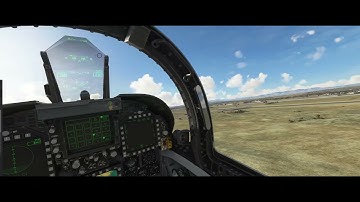 MSFS 2020 - F-18 Low-level Flight!!!  Treetops!
