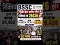 BSSC द्वितीय इंटर स्तरीय परीक्षा में 26426 पोस्ट डिटेल्स