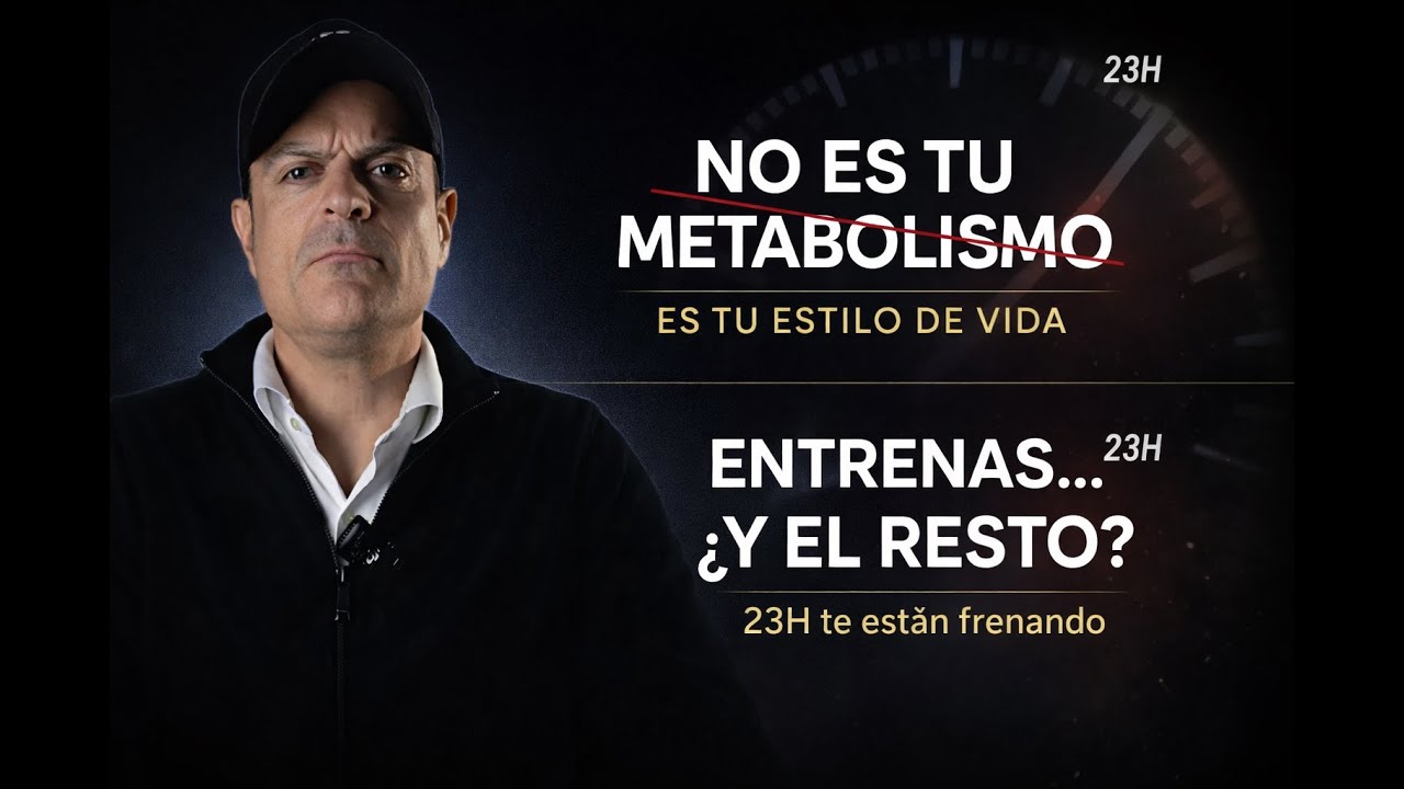 💪Entrenas...¿Y el resto? ❌No culpes al Metabolismo #salud  #metabolismo #habitos #doctoraldo