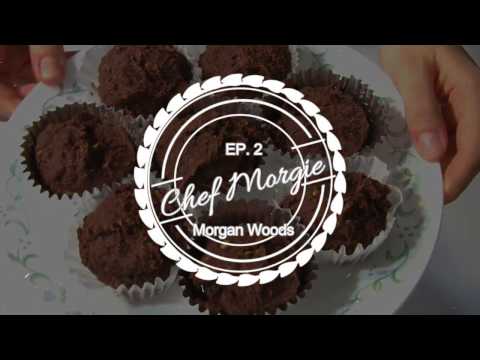 Healthy Vegan Chocolate Zucchini Muffins // Chef Morgie EP. 2