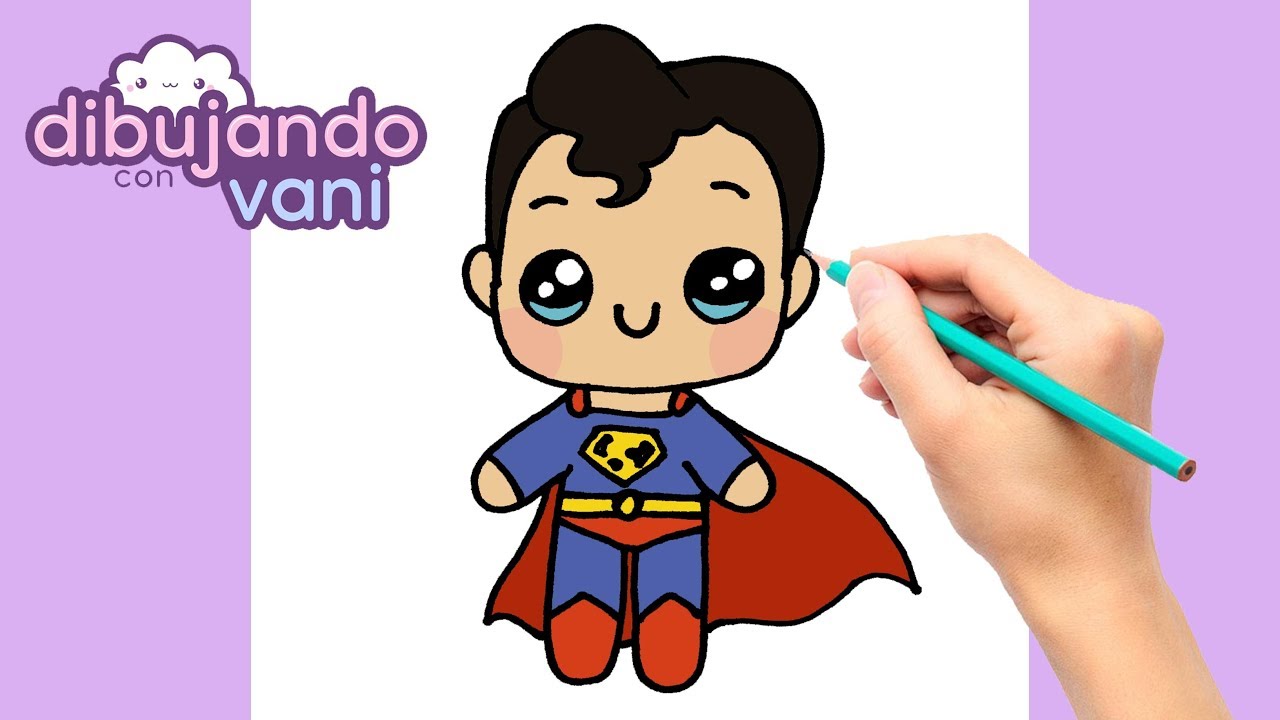 Detalle 34+ imagen dibujos de superman faciles