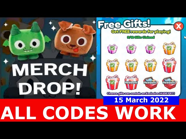 Pet Simulator 99 Merch Codes For Huge Pets: How To…