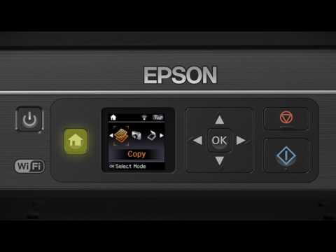 Epson Expression Home XP-330 | Wireless Setup Using the Printer’s Buttons