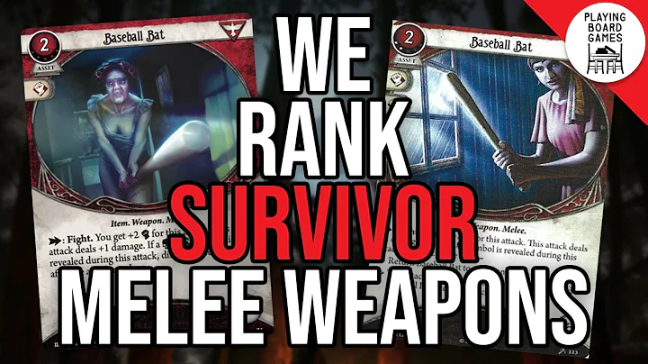 We Rank The Survivor Melee Weapons! (Arkham Horror: The Card Game)