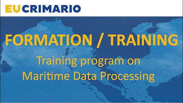 Training program on Maritime Data Processing