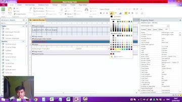 Microsoft Access || Cara Membuat Laporan Keuangan part 11/15