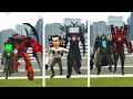 UPGRADED TITAN DILLMAN ,SPEAKERMAN TITAN UPGRADED VS GMAN UPGRADE ,ASTRO JUGGERN AUT In Garry's Mod!
