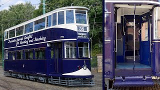 Londons Luxury Tram Named Bluebird - LCC1 - Riding ... And More