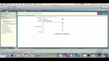 RSA enVision: Setting up iphone alert