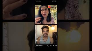 Kashish Thakur Instagram Live Video