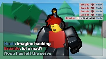 I backstabbed someone and they called me a hacker.. (Roblox Arsenal)