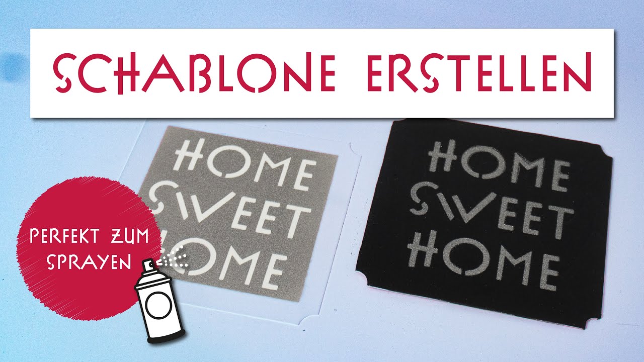 Schablonen erstellen - Plotter