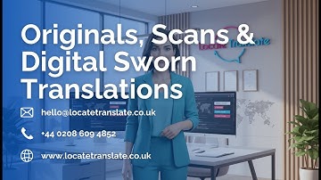 Do You Need Originals for Sworn Translations? | Digital vs Hard Copy Explained