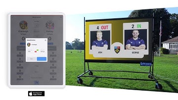 Quickscore SMART Scoreboards - QS Volleyball App Promo Video
