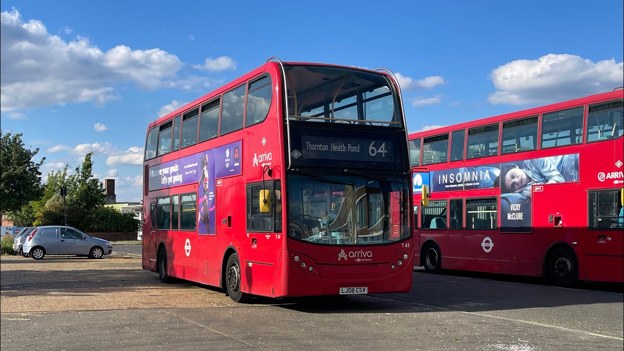 T43 struggling up some hills in Addington