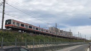 [Japan Railway]JR武蔵野線E231系MU2編成@三郷 JR Musashino Line Type E231 Train at Misato