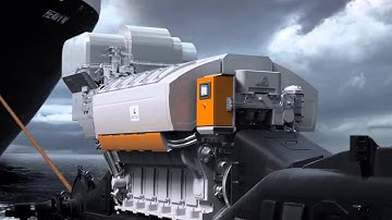 Most efficient four-stroke diesel engine: Wärtsilä 31 engine