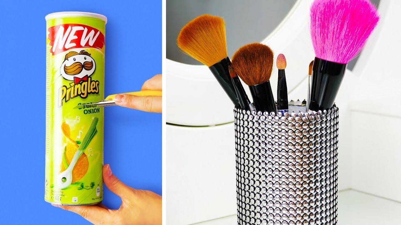 29 PRÁCTICAS IDEAS DE ALMACENAMIENTO DE MAQUILLAJE DIY 