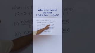 What Is The Value Of The Series 1.2+2.3+3.4+ ...+N(N+1)?