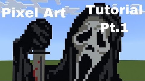Ghost Face Pixel Art Tutorial Part 1