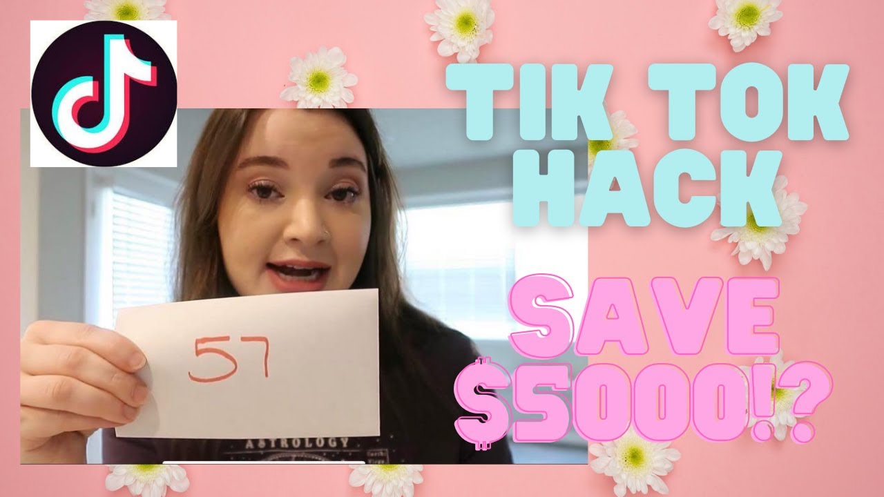 Tik Tok Hack To Save $5000?! 100 Cash Envelope Savings Method! - Youtube