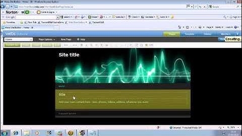 How to make a Website! - Webs.com -
