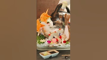 SASHIMI CÁ BƠN - Lý do tại sao đây là "Vua" của mọi Sashimi!? #shorts